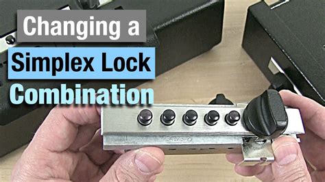 simplex combination lock reset instructions.